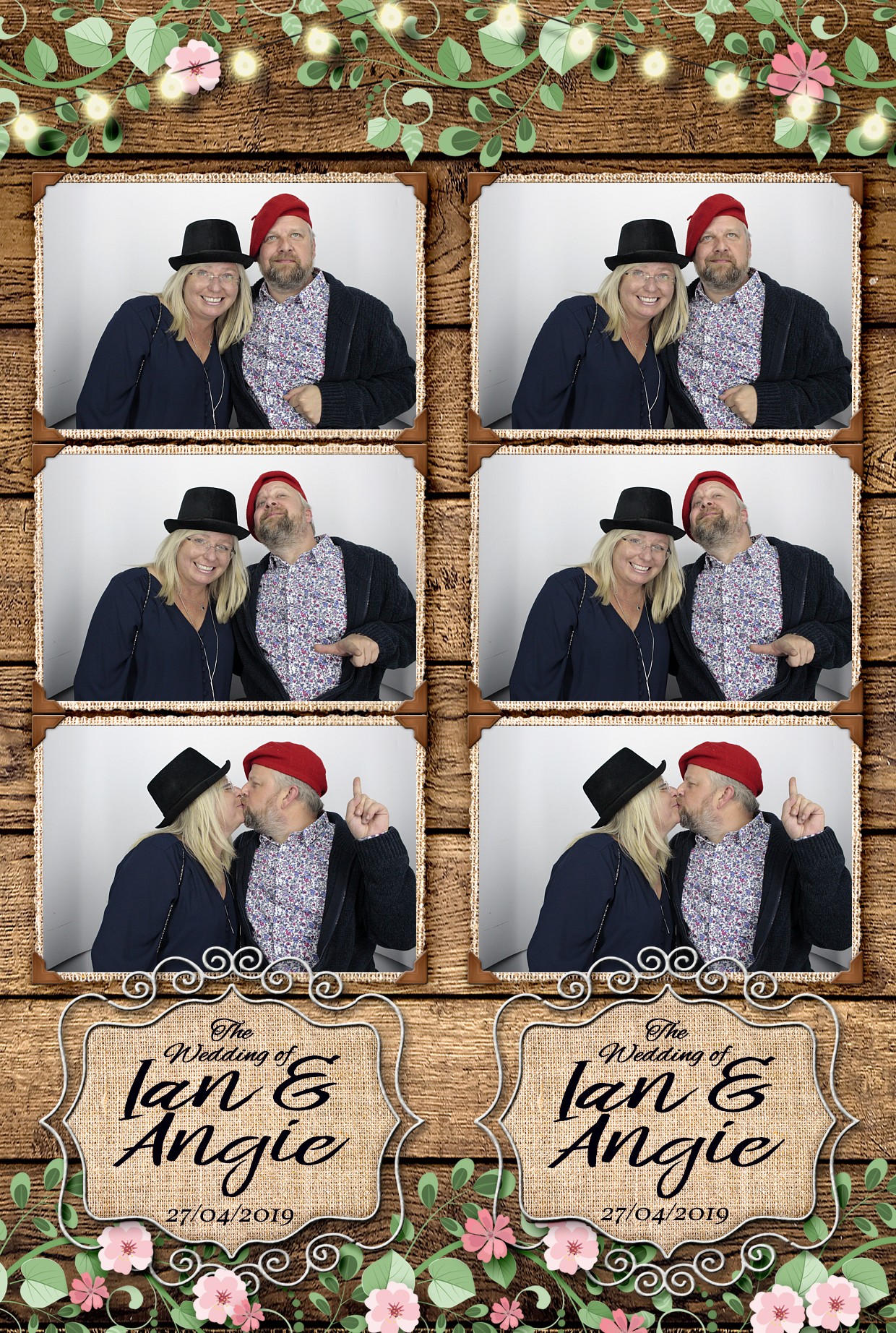 Ian & Angie’s wedding  | View more photos from the event at gallery.myphotoboothexperience.co.uk/u/MyPhotoBoothExperienceLtd/Ian-Angie’s-wedding